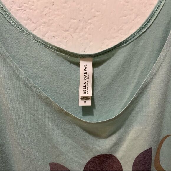 NWOT Bella and  Canvas moon phases Tank top‎ size M - Picture 3 of 7
